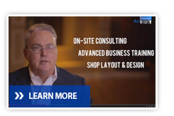 Learn more | On-site consulting, Advanced business training, Shop layout & design