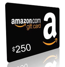 $250 Amazon gift card!