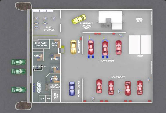 Collison Repair Design Services