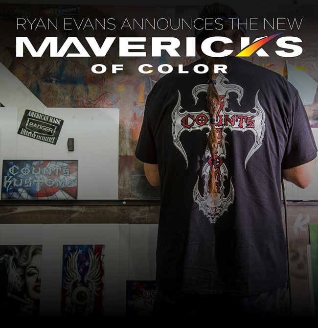 Ryan Evans Announces The New MAVERICKS of Color