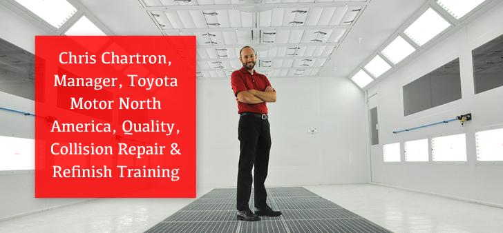 Chris Chartron, Manager, Toyota Motor North America, Quality, Collision Repair & Refinish Training