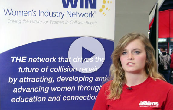 WIN NACE Scholarship winner