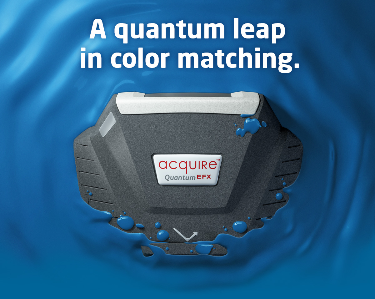 A quantum leap in color matching. 