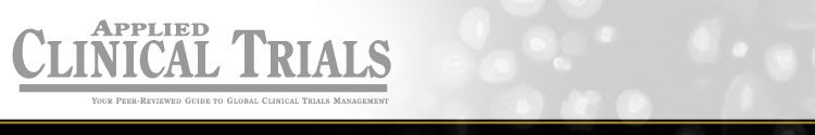 Applied Clinical Trials - Your Peer-Reviewed Guide to Global Clinical Trials Management