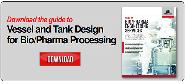 Download the Guide to Vessel adn Tank Design for Bio/Pharma Processing
