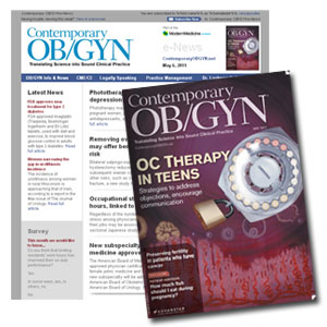 Contemporary OB/GYN E-News and Magazine