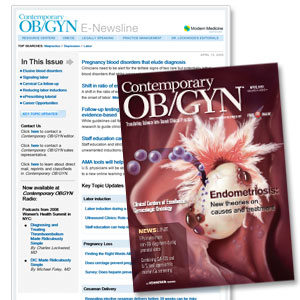 Contemporary OB/GYN E-News and Magazine