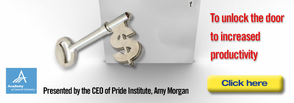 To unlock the door to increased productivity, click here. Presented by the CEO of Pride Institiute, Amy Morgan