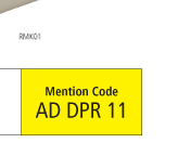 Mention Code AD DPR 11