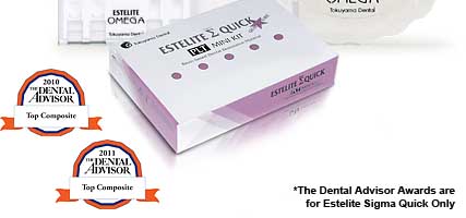 Lreceive a complimentary Estelite Sigma Quick PLT Mini Kit (Award - Winning Universal Composite)