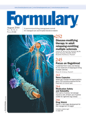 Formulary August 2010