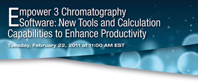 Empower 3 Chromatography Software