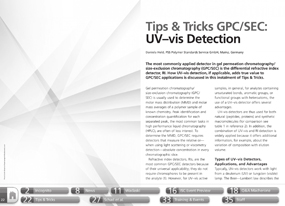 The benefits of multidimensional chromatography