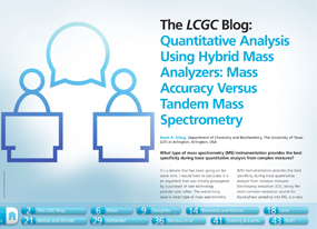 The benefits of multidimensional chromatography