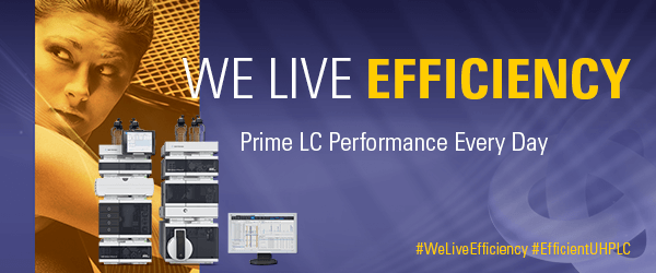 We Live Efficiency | Prime LC Performance Every Day | #WeLiveEfficiency #EfficientUHPLC