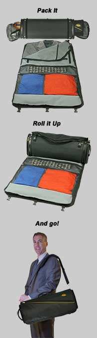 Pack it; Roll it up; and go!