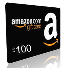 $100 Amazon gift card!