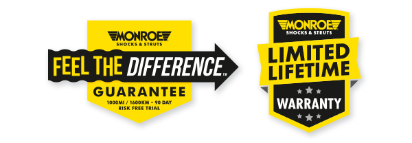 Feel the Difference Guarantee and Limited Lifetime Warranty logos