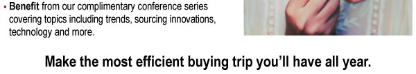 Make the most efficient buying trip youíll have all year. 