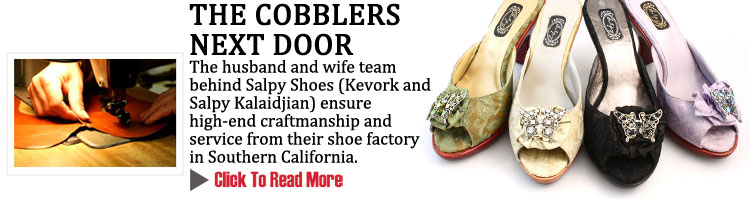 THE COBBLERS NEXT DOOR
The husband and wife team behind Salpy Shoes (Kevork and Salpy Kalaidjian) ensure high-end craftsmanship and service from their shoe factory in Southern California
CLICK TO READ MORE http://www.magiconline.com/spotlight
