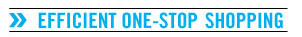Efficient one-stop-shopping