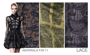 Materials F/W 11 - Lace