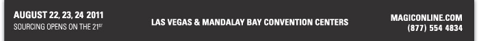 August 22, 23, 24 2011  SOURCING opens on the 21st  Las Vegas and Mandalay Bay Convention Centers  
