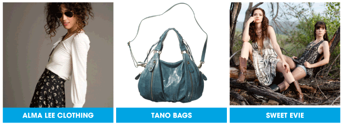 ALMA LEE CLOTHING, TANO BAGS, SWEET EVIE