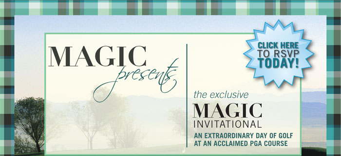 MAGIC presents The exclusive Menswear Invitational AN EXTRAORDINARY DAY OF GOLF AT AN ACCLAIMED PGA COURSE