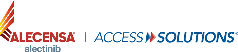ALECENSA® (alectinib) Patient Access Solutions Logo
