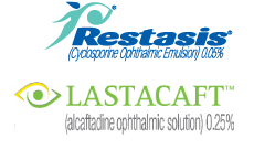 Restasis, Lastacaft logo