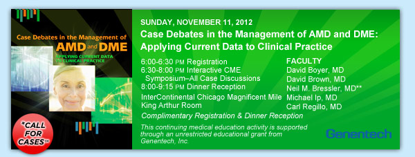 Register Today for these CME Events during AAO 2012 in Chicago!
