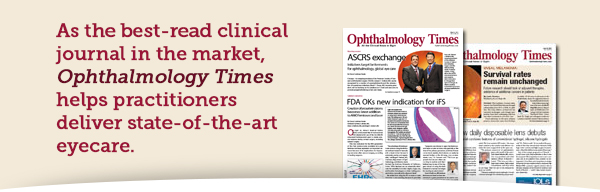 As the best-read clinical journal in the market, Ophthamology Times helps practitioners deliver state-of-the-art eyecare.