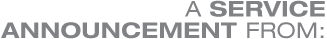 A Service Announcement from Pharmexec