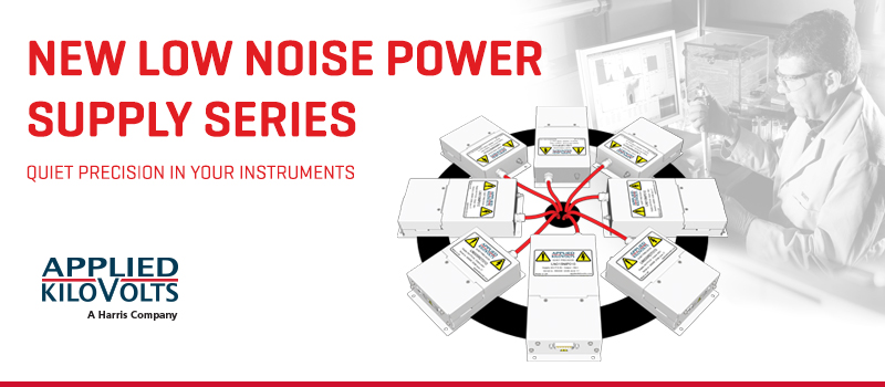 New low noise power supply series. Quiet precision in your instruments.